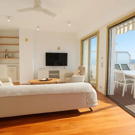 Sea View Prestige - T3, 6p, Terrasse & Vue Mer, Pk Appartement Antibes