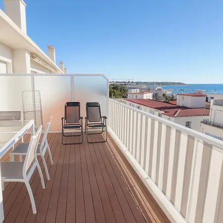 Sea View Prestige - T3, 6p, Terrasse & Vue Mer, Pk * Antibes
